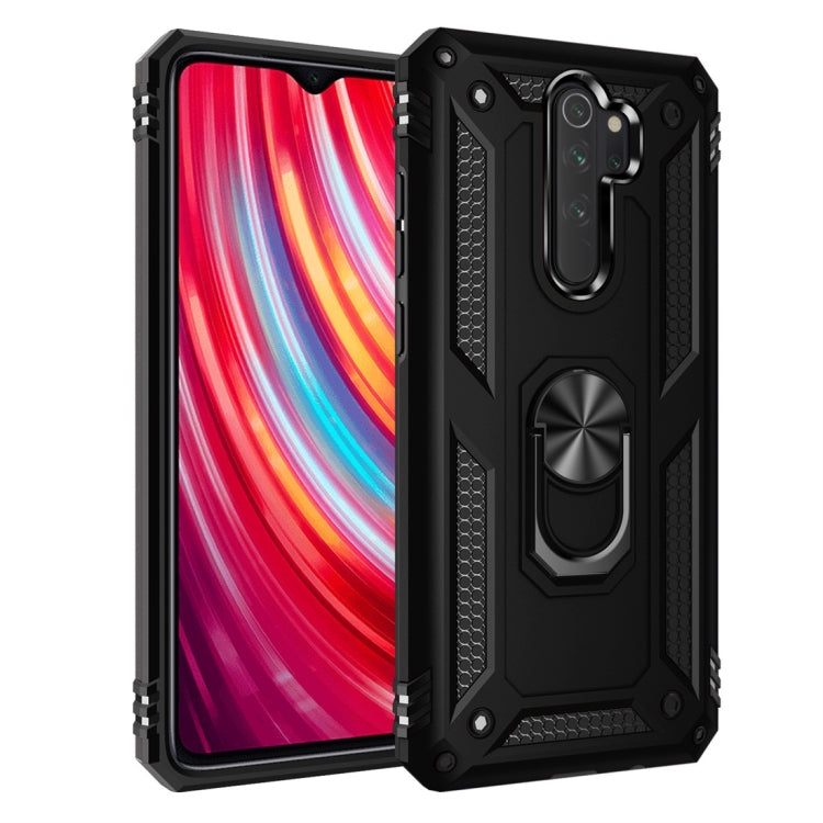 Armor Shockproof TPU + PC Protective Case with 360 Degree Rotation Holder – Shockproof, TPU, For Huawei Mate 30 Pro, For Xiaomi Redmi Note 8, For Xiaomi Redmi Note 8 Pro For Xiaomi Redmi Note 8 Pro Black
