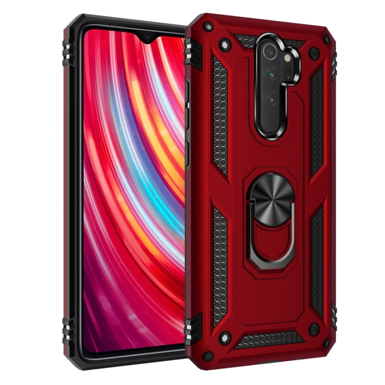 Armor Shockproof TPU + PC Protective Case with 360 Degree Rotation Holder – Shockproof, TPU, For Huawei Mate 30 Pro, For Xiaomi Redmi Note 8, For Xiaomi Redmi Note 8 Pro For Xiaomi Redmi Note 8 Pro Red