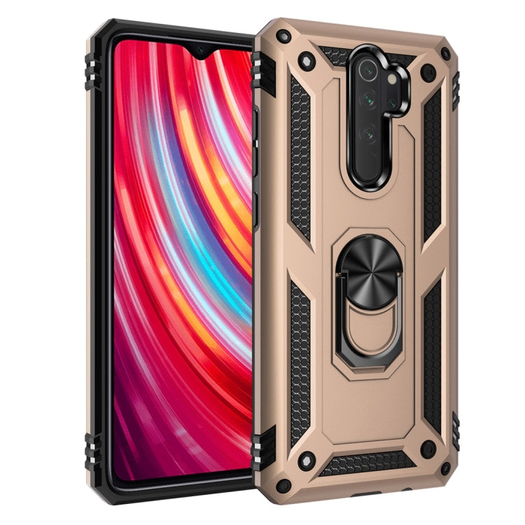 Armor Shockproof TPU + PC Protective Case with 360 Degree Rotation Holder – Shockproof, TPU, For Huawei Mate 30 Pro, For Xiaomi Redmi Note 8, For Xiaomi Redmi Note 8 Pro For Xiaomi Redmi Note 8 Pro Gold