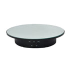 20cm USB Electric Rotating Turntable Display Stand Video Shooting Props Turntable for Photography, Load: 8kg, 20cm(Black Mirror), 20cm (White Mirror)