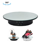 20cm USB Electric Rotating Turntable Display Stand Video Shooting Props Turntable for Photography, Load: 8kg, 20cm(Black Mirror), 20cm (White Mirror) 20cm(Black Mirror) Black Mirror