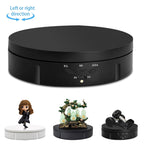 14.6cm USB Electric Rotating Turntable Display Stand Video Shooting Props Turntable for Photography, Load: 10kg, 14.6cm, 14.6cm(Black Mirror), 14.6cm (White Mirror) 14.6cm Black