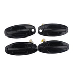 4 PCS A5875 Car Outside Door Handle 8265/6026000 for Hyundai Santa Fe 2001-2006, A5875 A5875