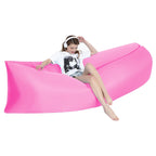 Outdoor Portable Lazy Water Inflatable Sofa Beach Grass Air Bed, Size: 200 x 70cm, 200 x 70cm Red, 200 x 70cm Yellow, 200 x 70cm Purple, 200 x 70cm Orange, 200 x 70cm Sky Blue, 200 x 70cm Black, 200 x 70cm Green, 200 x 70cm Pink, 200 x 70cm Rose Red   ...