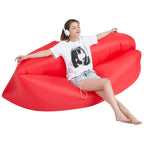Outdoor Portable Lazy Water Inflatable Sofa Beach Grass Air Bed, Size: 200 x 70cm, 200 x 70cm Red, 200 x 70cm Yellow, 200 x 70cm Purple, 200 x 70cm Orange, 200 x 70cm Sky Blue, 200 x 70cm Black, 200 x 70cm Green, 200 x 70cm Pink, 200 x 70cm Rose Red   ...