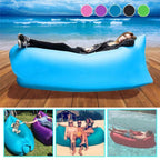 Outdoor Portable Lazy Water Inflatable Sofa Beach Grass Air Bed, Size: 200 x 70cm, 200 x 70cm Red, 200 x 70cm Yellow, 200 x 70cm Purple, 200 x 70cm Orange, 200 x 70cm Sky Blue, 200 x 70cm Black, 200 x 70cm Green, 200 x 70cm Pink, 200 x 70cm Rose Red   ...