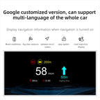 T1 5.1 inch Car HUD Head-up Display Overspeed Alarm / Remaining Battery Percentage Display for Tesla Model 3 / Y, T1 HUD
