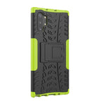 Tire Texture TPU + PC Shockproof Case with Holder, For Galaxy Note 10 Plus