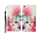 Painted Pattern Horizontal Flip Leathe Case, For iPhone 6 Plus For iPhone 6 Plus Cat