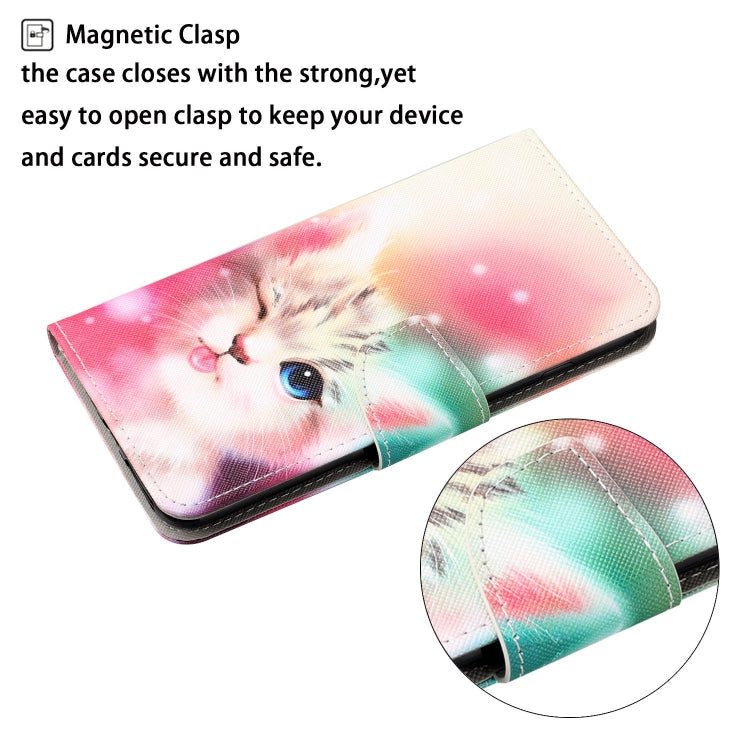 Painted Pattern Horizontal Flip Leathe Case, For iPhone XS Max