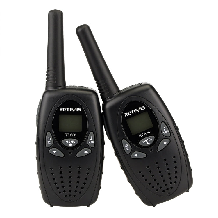 1 Pair RETEVIS RT628 0.5W US Frequency 462.550-467.7125MHz 22CHS Handheld Children Walkie Talkie, RT628(Black), RT628(White), RT628(Red) RT628(Black) Black