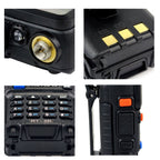 RETEVIS RT-5R 400-520MHz + 136-174MHz 128CHS USB Two-segment Handheld Walkie Talkie, USB