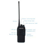 RETEVIS RT1 10W UHF 400-520MHz 16CH Handheld Walkie Talkie,, RT1 400-520MHz US Plug, RT1 400-520MHz EU Plug – TPU