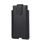 Universal Cow Leather Vertical Mobile Phone Leather Case Waist Bag For 6.1 inch and Below Phones, For 6.1 inch and Below Phones For 6.1 inch and Below Phones Black