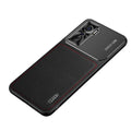 Frosted Metal + Leather Texture Protective Case – Leather, For vivo iQOO 5 5G, For iPhone 11 For vivo iQOO 5 5G Black