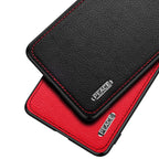 Frosted Metal + Leather Texture Protective Case – Leather, For vivo iQOO 5 5G, For iPhone 11