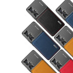 Frosted Metal + Leather Texture Protective Case – Leather, For vivo iQOO 5 5G, For iPhone 11