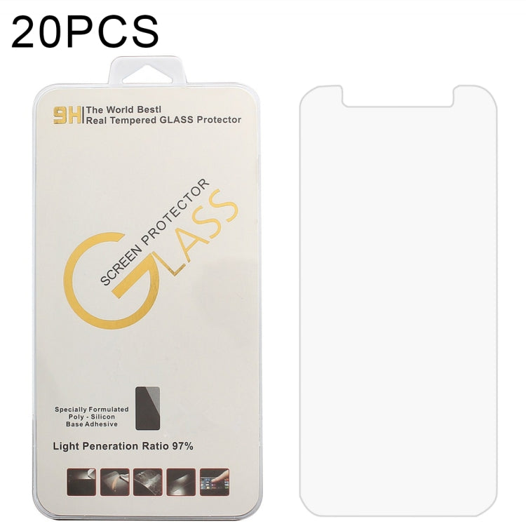 20 PCS 0.26mm 9H 2.5D Tempered Glass Film – Tempered Glass, Screen Protector, For Oukitel WP12 (20 PCS)