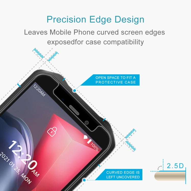 20 PCS 0.26mm 9H 2.5D Tempered Glass Film – Tempered Glass, Screen Protector, For Oukitel WP12 (20 PCS)