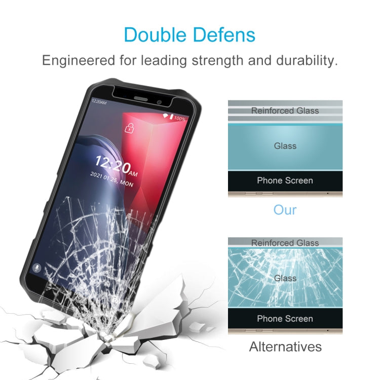20 PCS 0.26mm 9H 2.5D Tempered Glass Film – Tempered Glass, Screen Protector, For Oukitel WP12 (20 PCS)