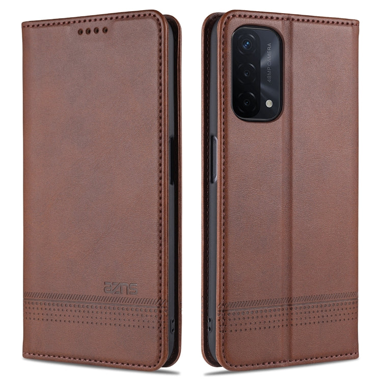 AZNS Magnetic Calf Texture Horizontal Flip Leather Case with Card Slots & Holder & Wallet – Magnetic, Card Slot, Flip, For OPPO A93 (5G), For OPPO A74 (5G), For Xiaomi Redmi K40, For Xiaomi Redmi K40 Pro