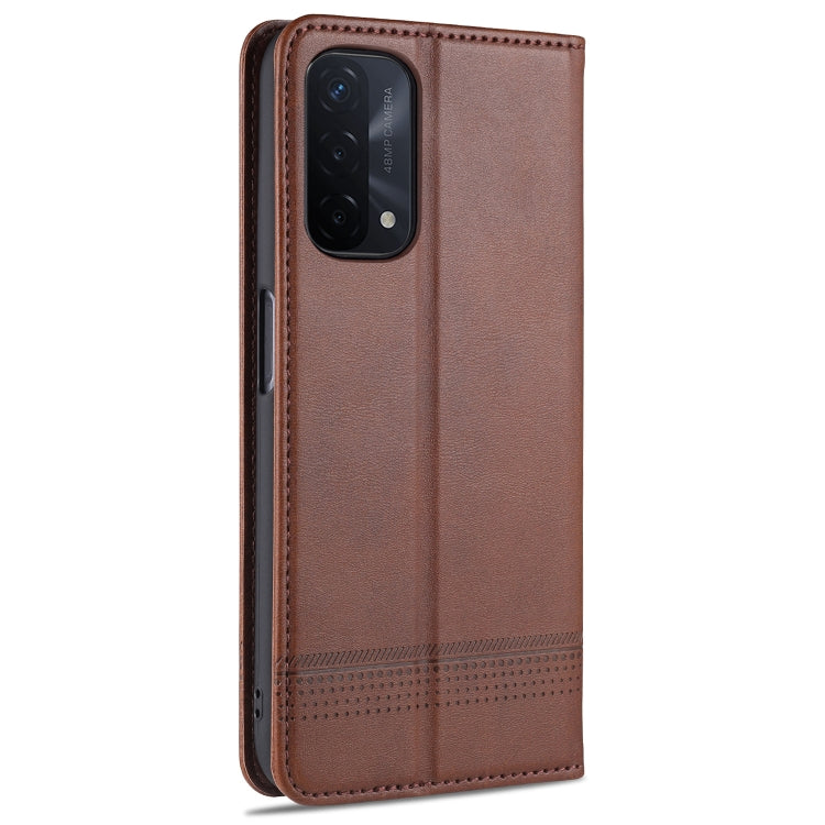 AZNS Magnetic Calf Texture Horizontal Flip Leather Case with Card Slots & Holder & Wallet – Magnetic, Card Slot, Flip, For OPPO A93 (5G), For OPPO A74 (5G), For Xiaomi Redmi K40, For Xiaomi Redmi K40 Pro