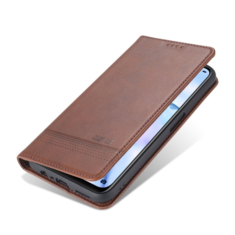AZNS Magnetic Calf Texture Horizontal Flip Leather Case with Card Slots & Holder & Wallet – Magnetic, Card Slot, Flip, For OPPO A93 (5G), For OPPO A74 (5G), For Xiaomi Redmi K40, For Xiaomi Redmi K40 Pro