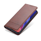 AZNS Magnetic Calf Texture Horizontal Flip Leather Case with Card Slots & Holder & Wallet – Magnetic, Card Slot, Flip, For Xiaomi Poco F3, For Samsung Galaxy A32 4G