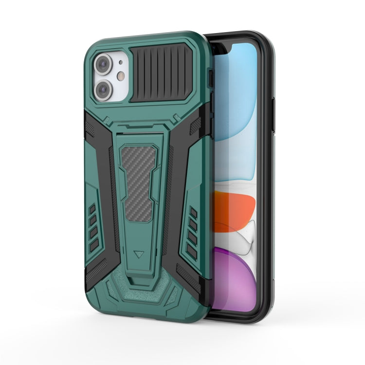 War Chariot Series Armor All-inclusive Shockproof PC + TPU Protective Case with Invisible Holder – Shockproof, Ring Holder, TPU, For iPhone 6, For iPhone 6 Plus, For iPhone 8 Plus / 7 Plus, For iPhone 11 For iPhone 11 Red