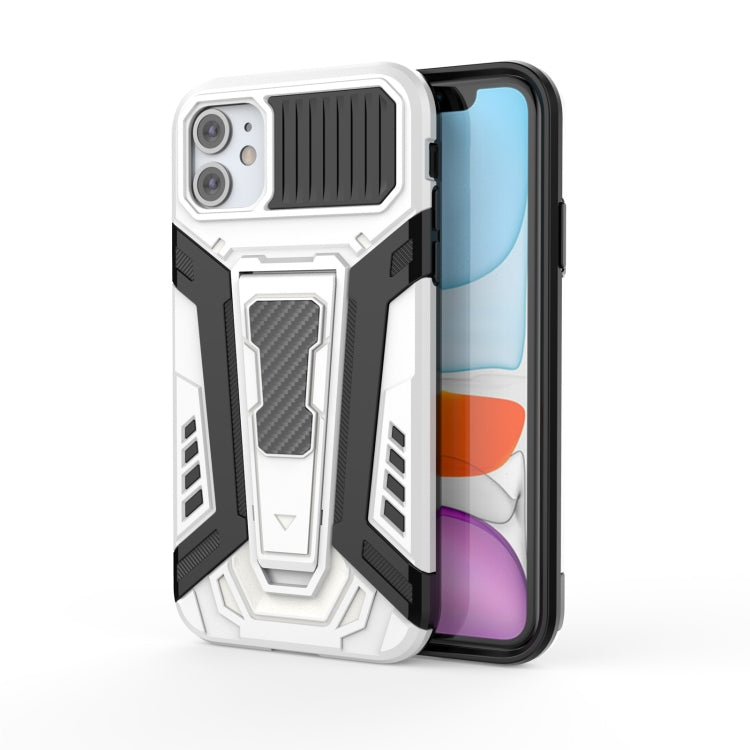 War Chariot Series Armor All-inclusive Shockproof PC + TPU Protective Case with Invisible Holder – Shockproof, Ring Holder, TPU, For iPhone 6, For iPhone 6 Plus, For iPhone 8 Plus / 7 Plus, For iPhone 11 For iPhone 11 Grey
