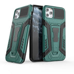War Chariot Series Armor All-inclusive Shockproof PC + TPU Protective Case with Invisible Holder, For iPhone 11 Pro