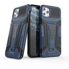 War Chariot Series Armor All-inclusive Shockproof PC + TPU Protective Case with Invisible Holder, For iPhone 11 Pro Max, For iPhone 12 / 12 Pro, For iPhone 12 Pro Max, For iPhone 12 mini