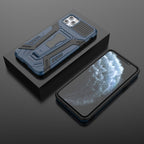 War Chariot Series Armor All-inclusive Shockproof PC + TPU Protective Case with Invisible Holder, For iPhone 11 Pro Max, For iPhone 12 / 12 Pro, For iPhone 12 Pro Max, For iPhone 12 mini