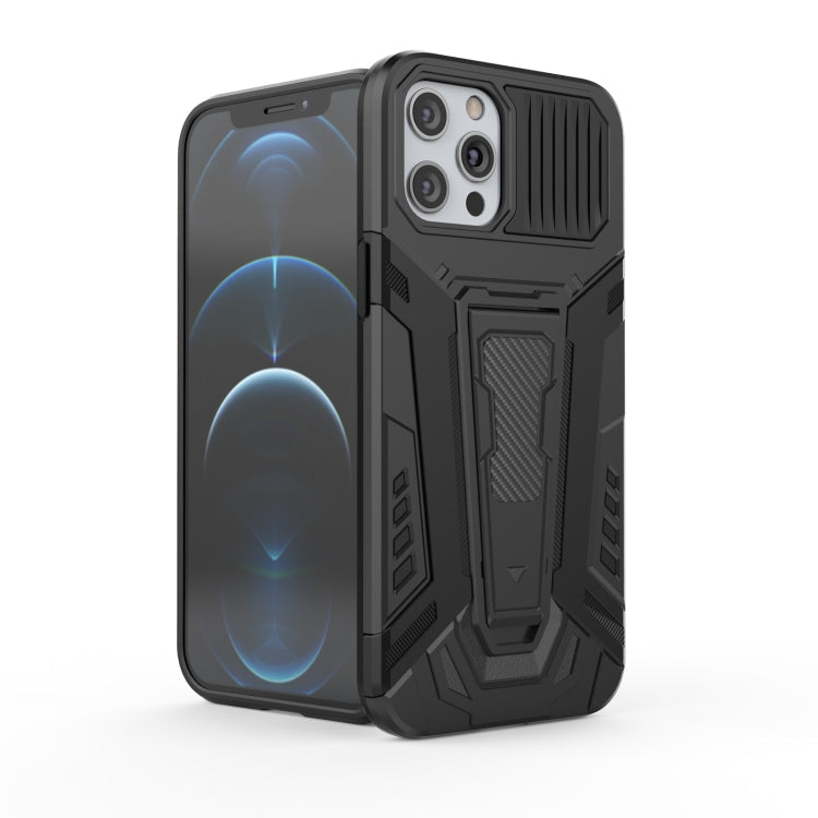 War Chariot Series Armor All-inclusive Shockproof PC + TPU Protective Case with Invisible Holder – Shockproof, Ring Holder, TPU, For iPhone 11 Pro Max, For iPhone 12 / 12 Pro, For iPhone 12 Pro Max, For iPhone 12 mini For iPhone 12 12 Pro Black