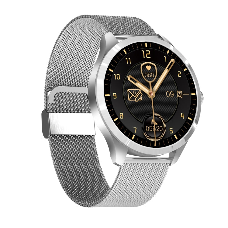 Q9L Smart Watch – 1.28" Screen, IP67 Waterproof, Blood Pressure Monitoring Silver