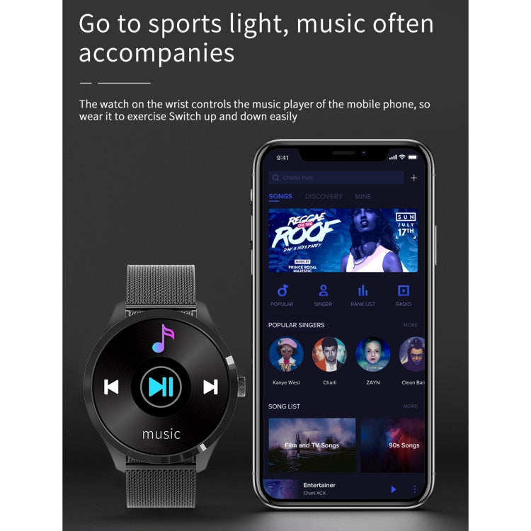 Q9L Smart Watch – 1.28" Screen, IP67 Waterproof, Blood Pressure Monitoring