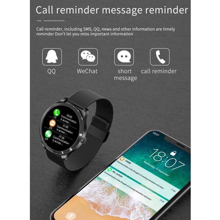 Q9L Smart Watch – 1.28" Screen, IP67 Waterproof, Blood Pressure Monitoring