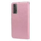 Rose Embossed Horizontal Flip PU Leather Case with Holder & Card Slots & Wallet – Card Slot, Flip, Leather, For Huawei Honor 10X Lite, For Huawei P smart 2021