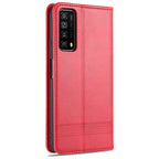 AZNS Magnetic Calf Texture Horizontal Flip Leather Case with Card Slots & Holder & Wallet – Magnetic, Card Slot, Flip, For Huawei P smart 2021, For Huawei  Y7a, For Huawei  Enjoy 20 SE 4G