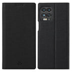 ViLi DMX Series Shockproof TPU + PU Leather Magnetic Attraction Horizontal Flip Case with Card Slot & Holder – Shockproof, Magnetic, Card Slot, For Motorola Moto Edge S / G100, For OPPO Find X3 Pro, For OPPO Reno5 5G For Motorola Moto Edge S G100 Black