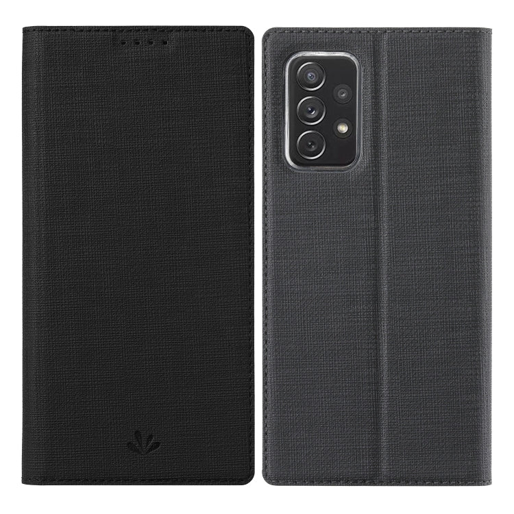 ViLi DMX Series Shockproof TPU + PU Leather Magnetic Attraction Horizontal Flip Case with Card Slot & Holder, For Samsung Galaxy A52 5G / 4G, For Samsung Galaxy A72 5G / 4G, For Xiaomi Redmi Note10 4G / Redmi Note 10S, For Sony Xperia 10 III For Samsung Galaxy A52 5G 4G Black