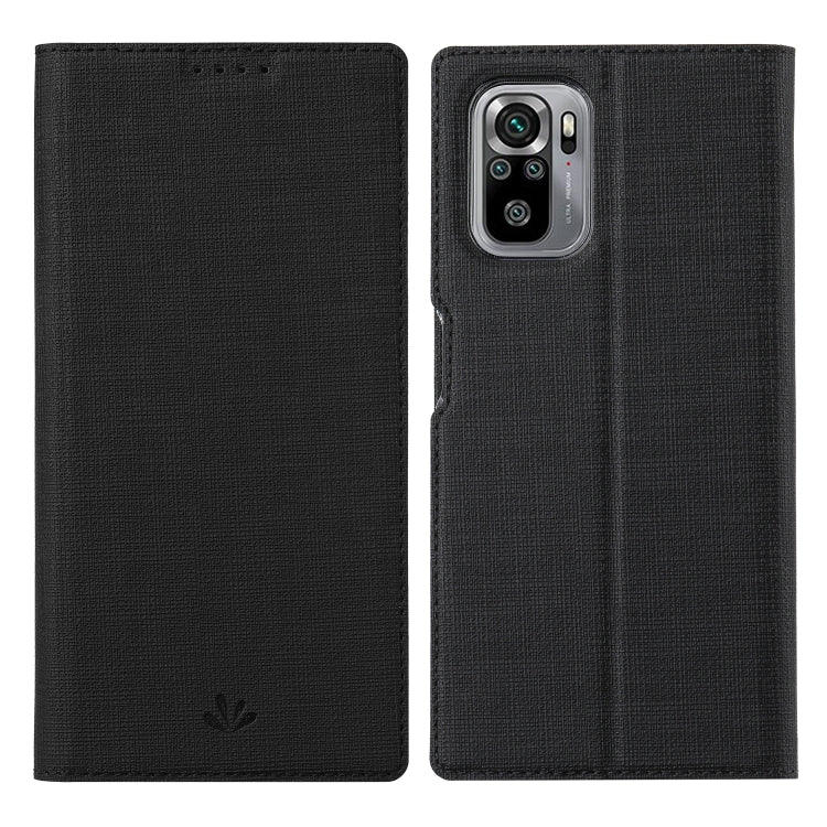 ViLi DMX Series Shockproof TPU + PU Leather Magnetic Attraction Horizontal Flip Case with Card Slot & Holder, For Samsung Galaxy A52 5G / 4G, For Samsung Galaxy A72 5G / 4G, For Xiaomi Redmi Note10 4G / Redmi Note 10S, For Sony Xperia 10 III For Xiaomi Redmi Note10 4G Redmi Note 10S Black