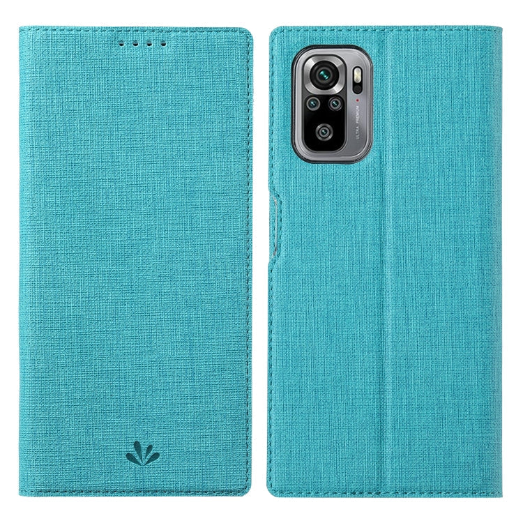 ViLi DMX Series Shockproof TPU + PU Leather Magnetic Attraction Horizontal Flip Case with Card Slot & Holder, For Samsung Galaxy A52 5G / 4G, For Samsung Galaxy A72 5G / 4G, For Xiaomi Redmi Note10 4G / Redmi Note 10S, For Sony Xperia 10 III For Xiaomi Redmi Note10 4G Redmi Note 10S Blue