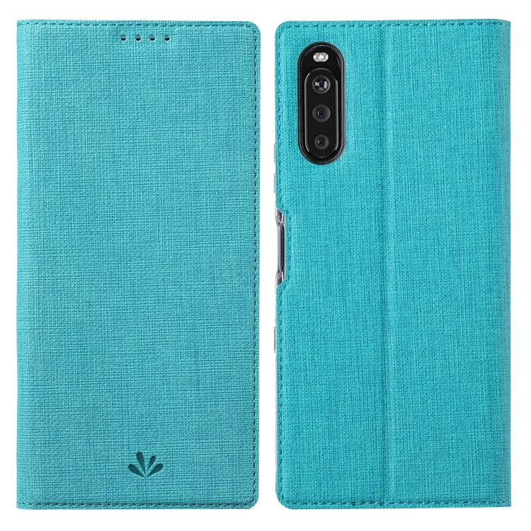 ViLi DMX Series Shockproof TPU + PU Leather Magnetic Attraction Horizontal Flip Case with Card Slot & Holder, For Samsung Galaxy A52 5G / 4G, For Samsung Galaxy A72 5G / 4G, For Xiaomi Redmi Note10 4G / Redmi Note 10S, For Sony Xperia 10 III For Sony Xperia 10 III Blue