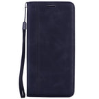 Frosted Business Magnetic Horizontal Flip PU Leather Case with Holder & Card Slot & Lanyard – Lanyard, Magnetic, Card Slot, For Huawei P smart 2021, For Huawei Honor 10X Lite