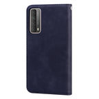 Frosted Business Magnetic Horizontal Flip PU Leather Case with Holder & Card Slot & Lanyard – Lanyard, Magnetic, Card Slot, For Huawei P smart 2021, For Huawei Honor 10X Lite