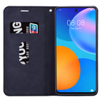 Frosted Business Magnetic Horizontal Flip PU Leather Case with Holder & Card Slot & Lanyard – Lanyard, Magnetic, Card Slot, For Huawei P smart 2021, For Huawei Honor 10X Lite