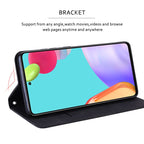 Frosted Business Magnetic Horizontal Flip PU Leather Case with Holder & Card Slot & Lanyard – Lanyard, Magnetic, Card Slot, For Huawei P smart 2021, For Huawei Honor 10X Lite