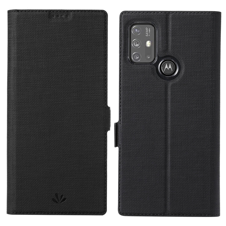 ViLi K Series Shockproof TPU + PU Leather Magnetic Buckle Horizontal Flip Case with Card Slots & Wallet & Holder – Shockproof, Magnetic, Card Slot, For Honor V40 5G, For Motorola Moto G30 / G10, For Samsung Galaxy A02 / M02, For OnePlus 9 For Motorola Moto G30 G10 Black