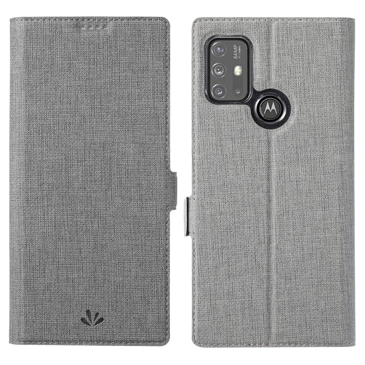 ViLi K Series Shockproof TPU + PU Leather Magnetic Buckle Horizontal Flip Case with Card Slots & Wallet & Holder – Shockproof, Magnetic, Card Slot, For Honor V40 5G, For Motorola Moto G30 / G10, For Samsung Galaxy A02 / M02, For OnePlus 9 For Motorola Moto G30 G10 Grey